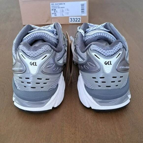Asics Gel-Kayano 14 Running Shoe - Size: Men 8.5 - Color: Piedmont Grey/White - Picture 5 of 10